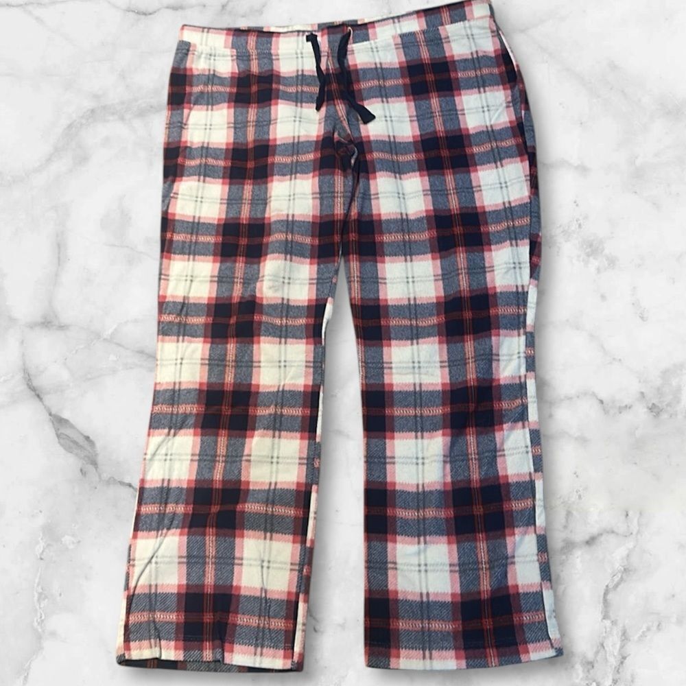Old Navy Plaid Fleece Pajama Pants!